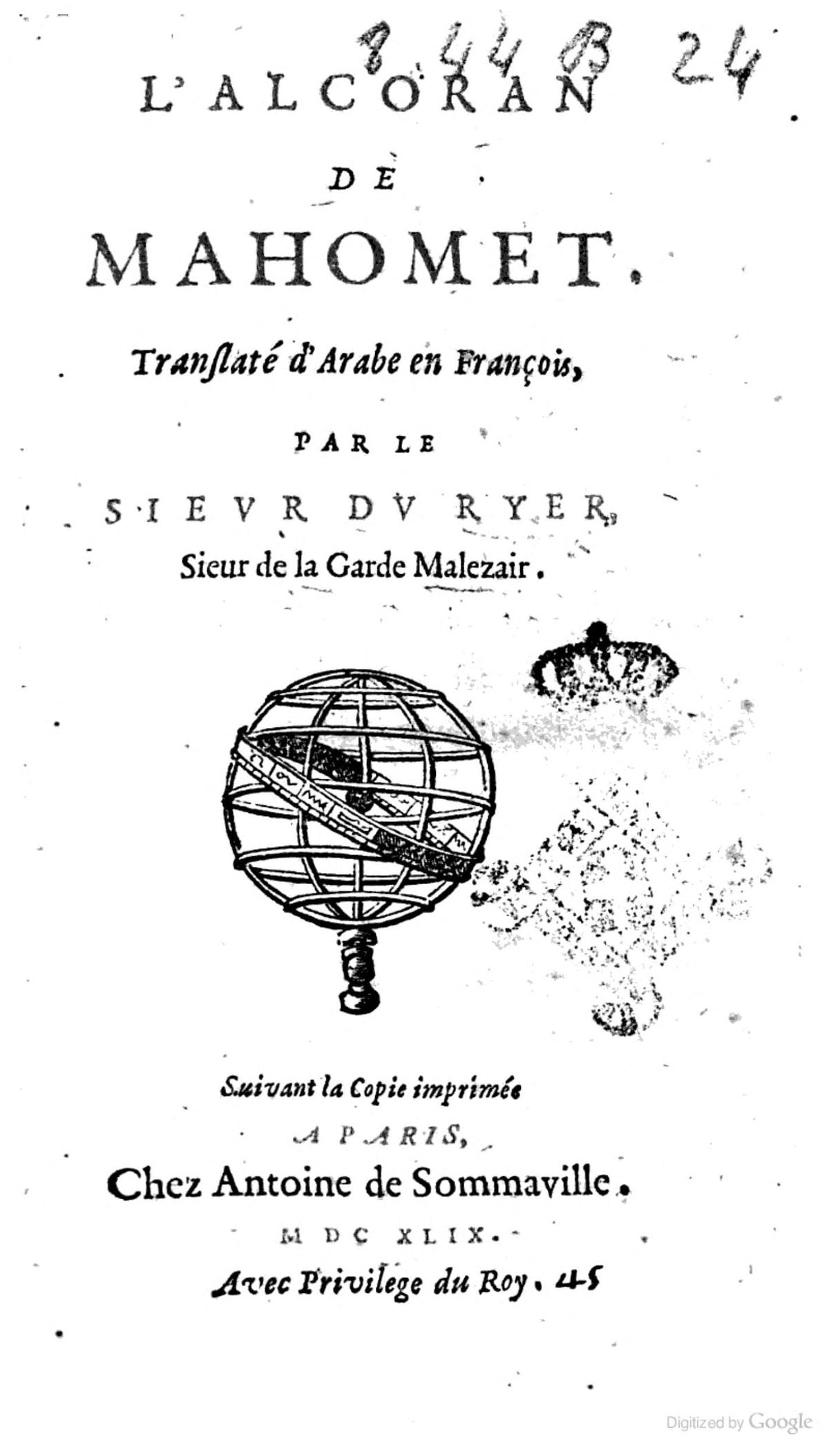 The Alcoran of Mahomet