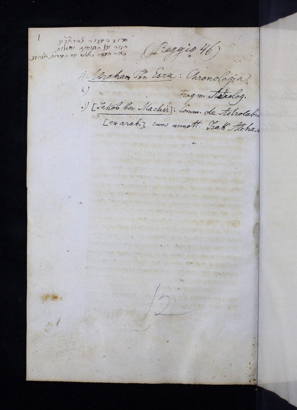 Astronomical and Astrological Treatises