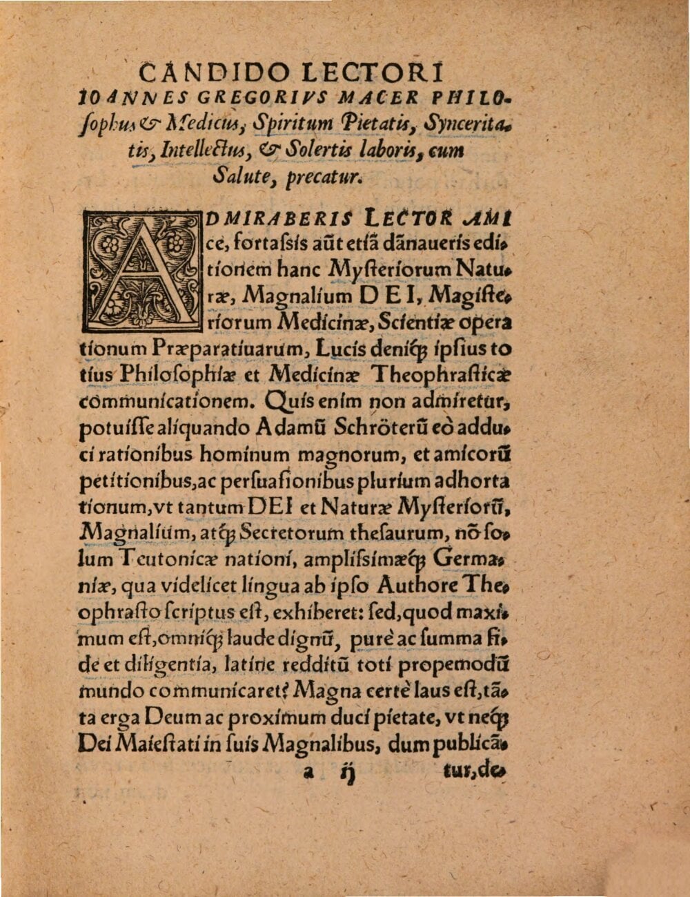The Ten Books of the Archidoxes of Paracelsus
