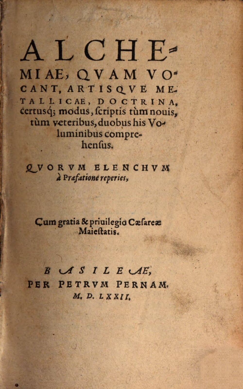 The Doctrine of the Art of Alchemy and Metallurgy