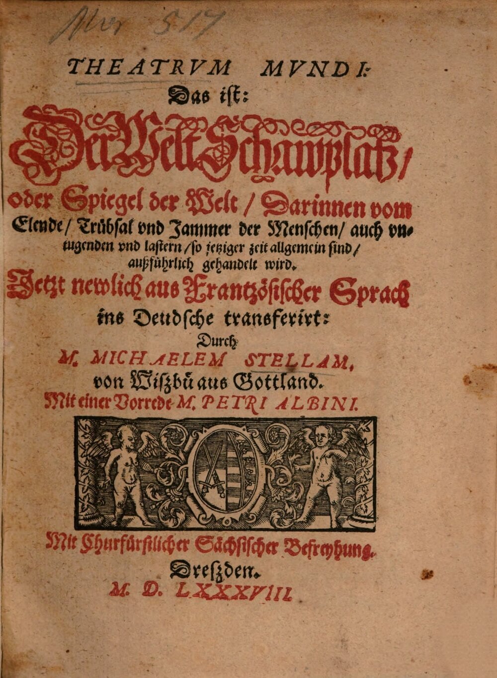 Theater of the World