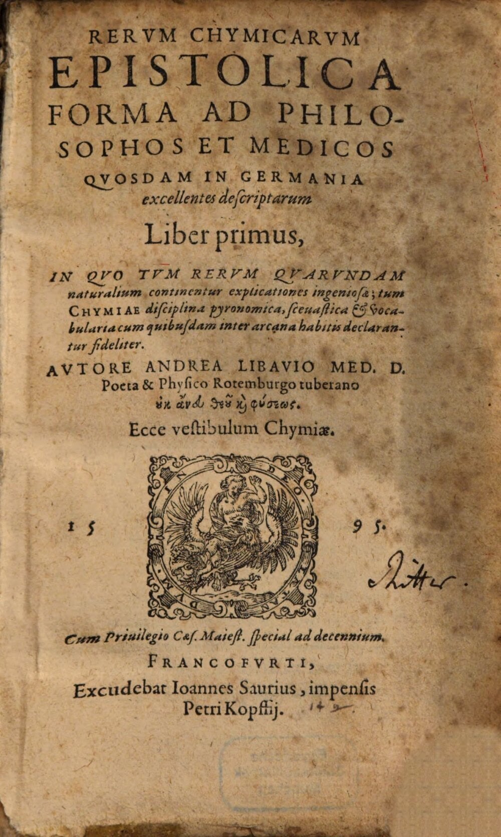 Chemical Matters in Epistolary Form