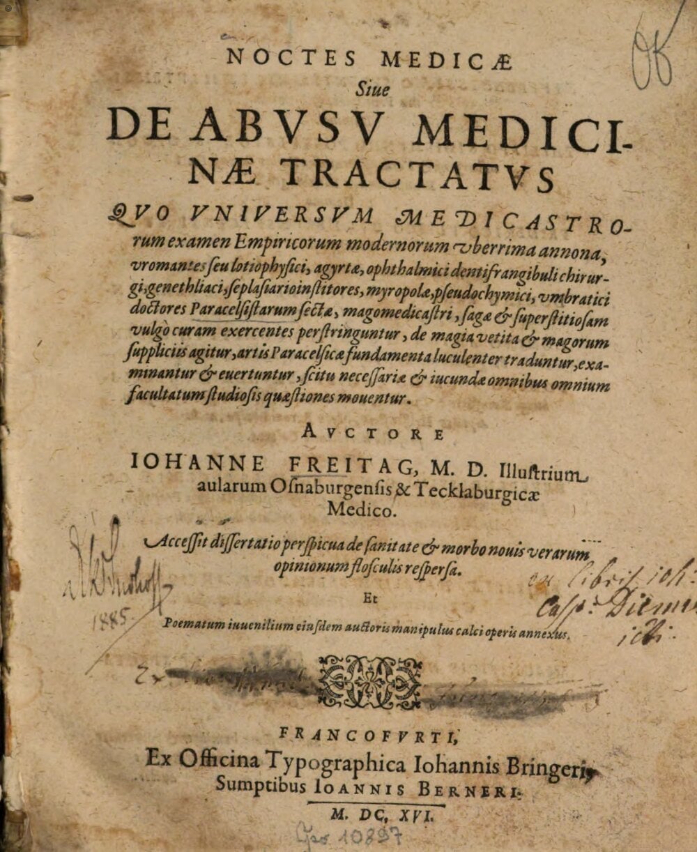 Medical Nights: A Treatise on the Abuse of Medicine
