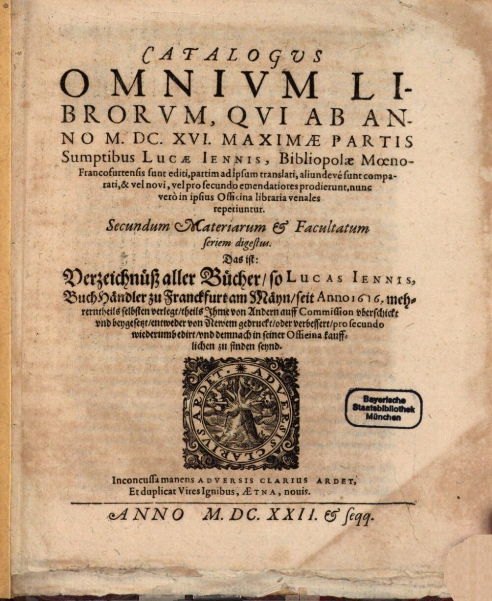 Catalogue of All Books