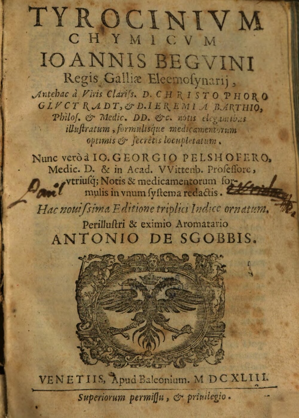 Chemical Training (Tyrocinium Chymicum)