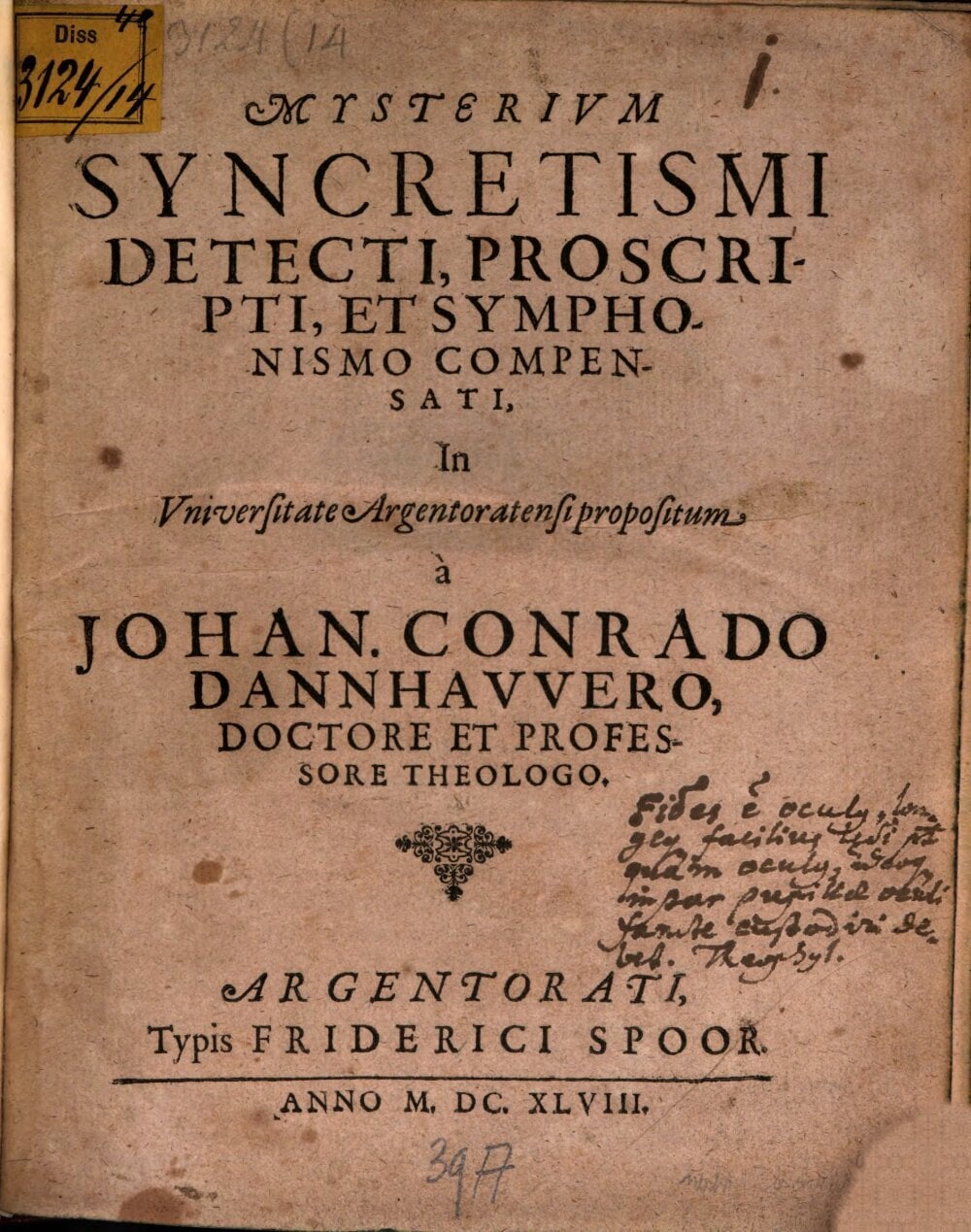 The Mystery of Syncretism Detected