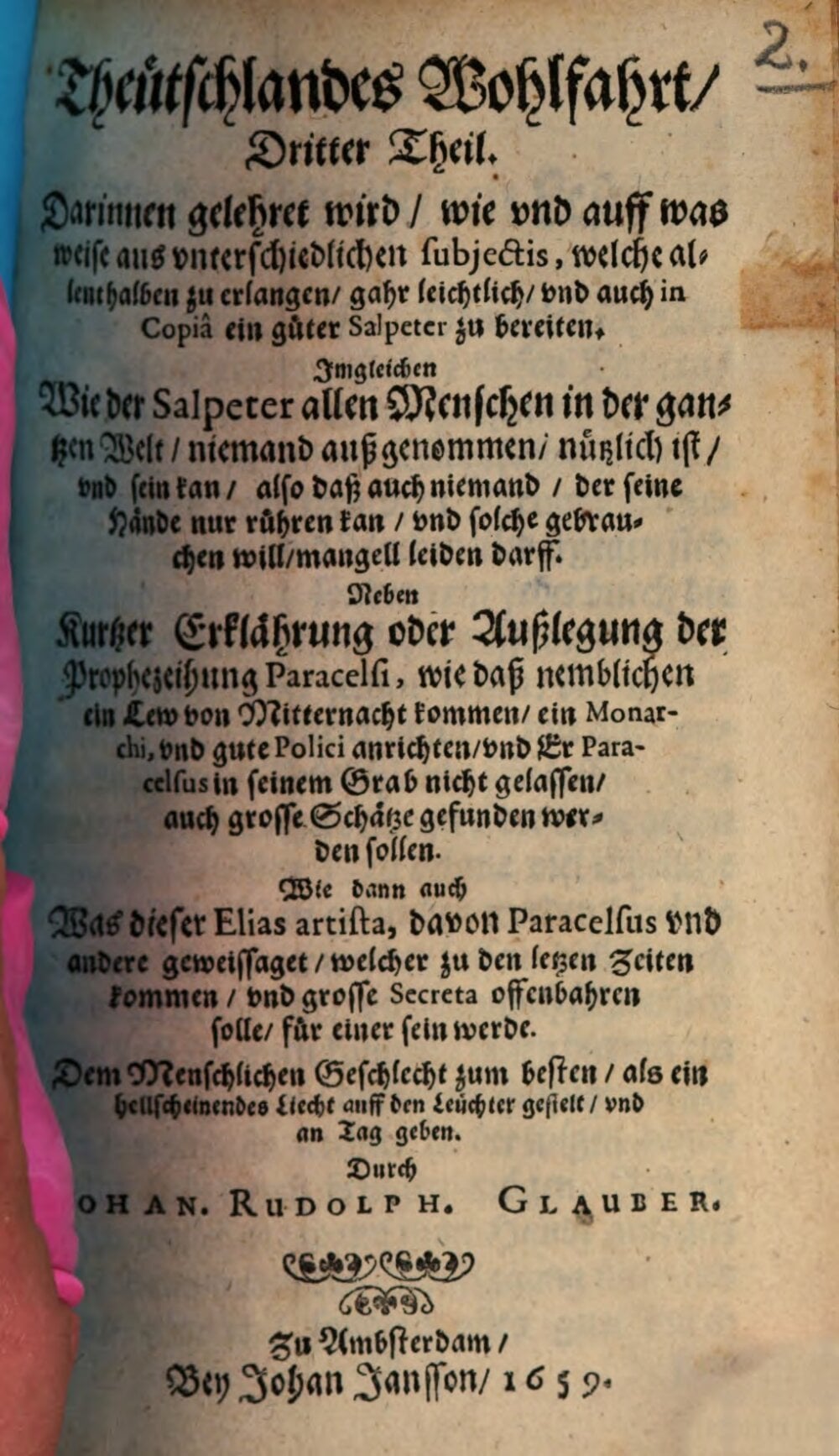 The Prosperity of Germany