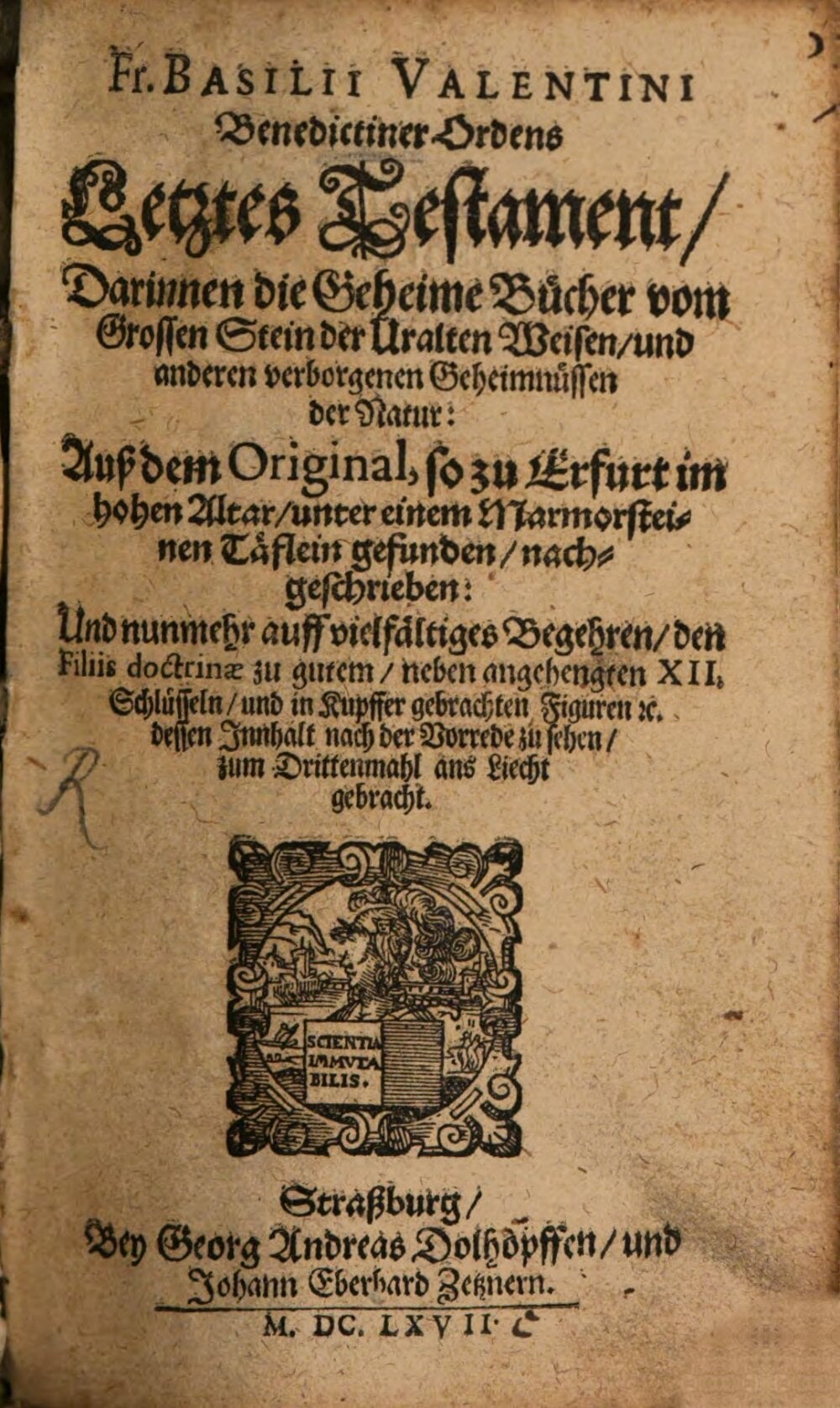 Secret Books or Last Testament