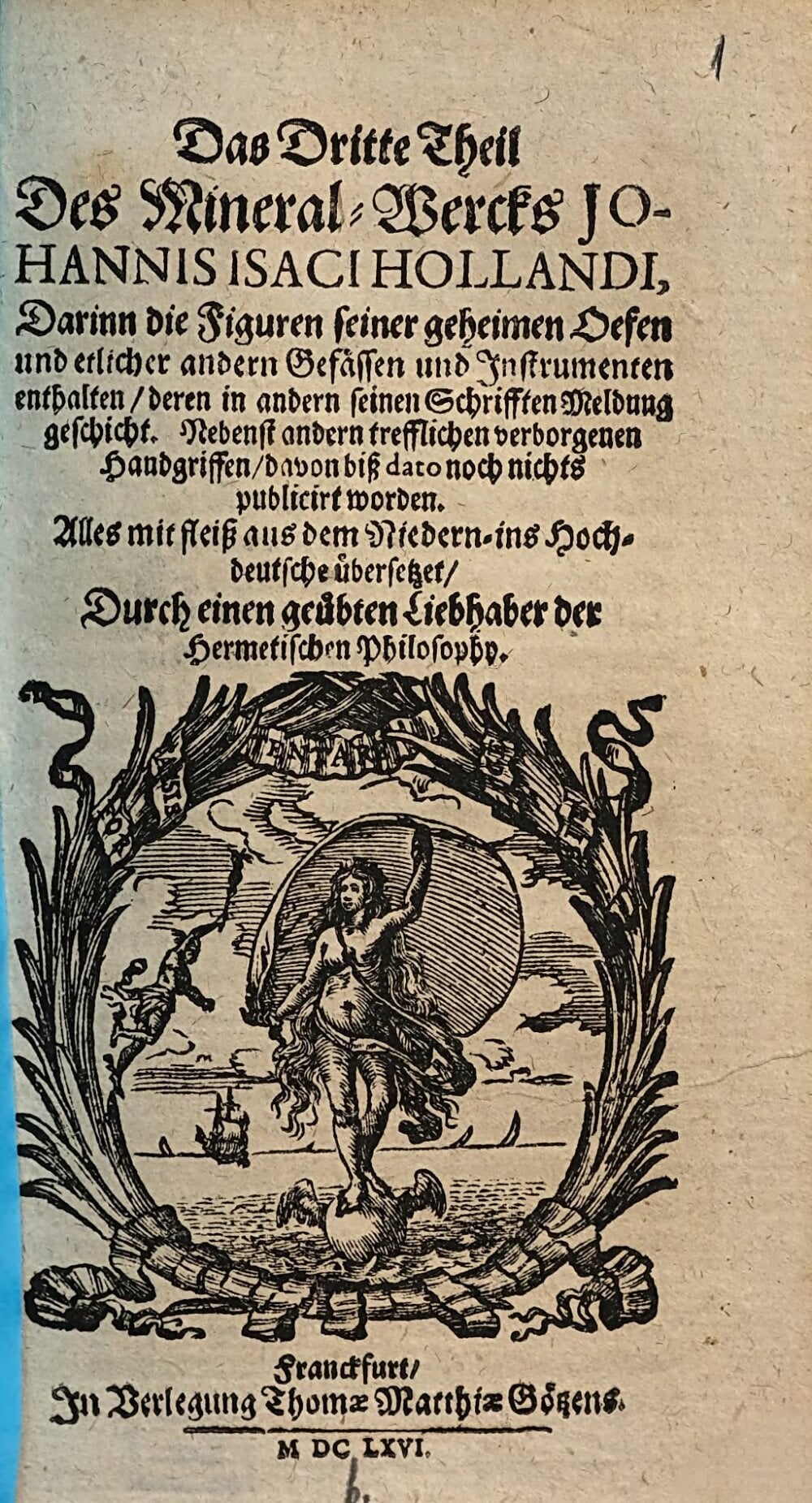 The Mineral Work of Johann Isaac Hollandus, Part 3