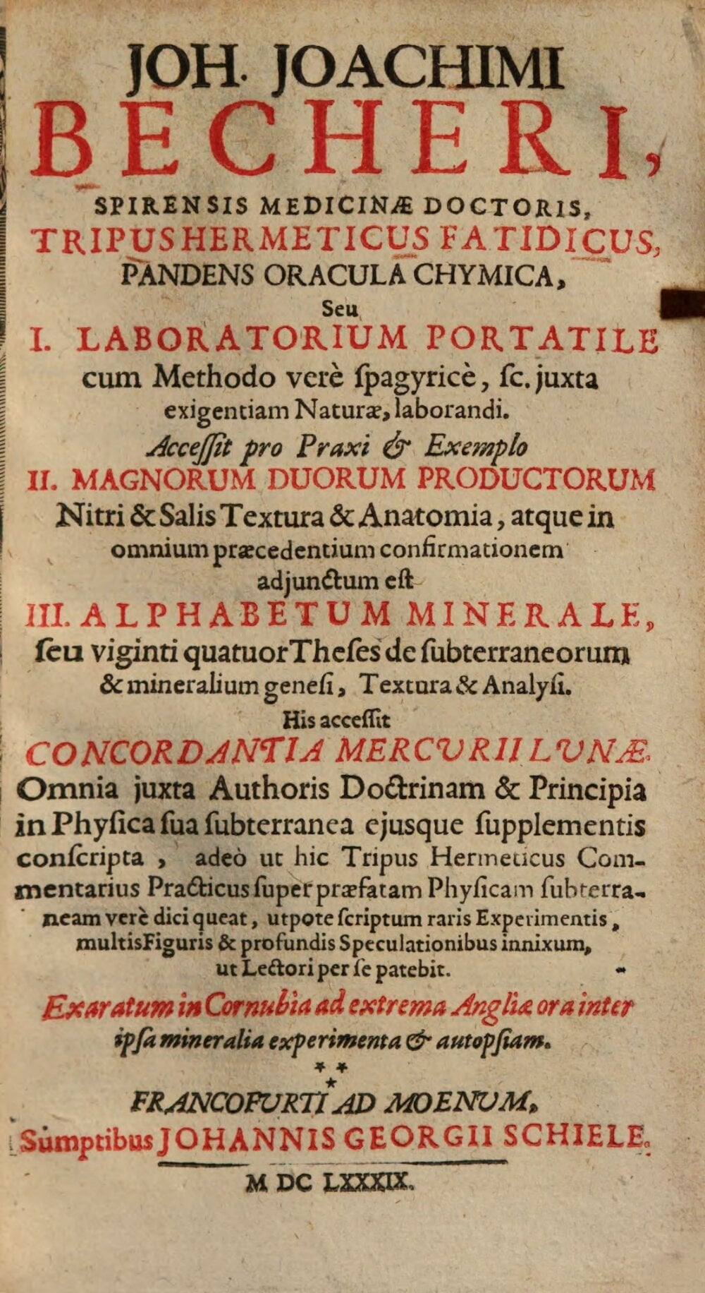 The Prophetic Hermetic Tripod