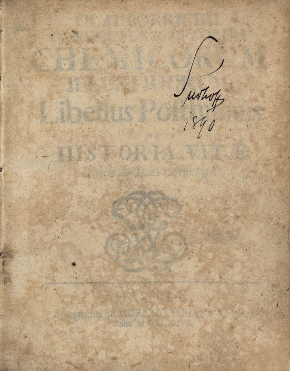 Survey of Illustrious Chemical Writers