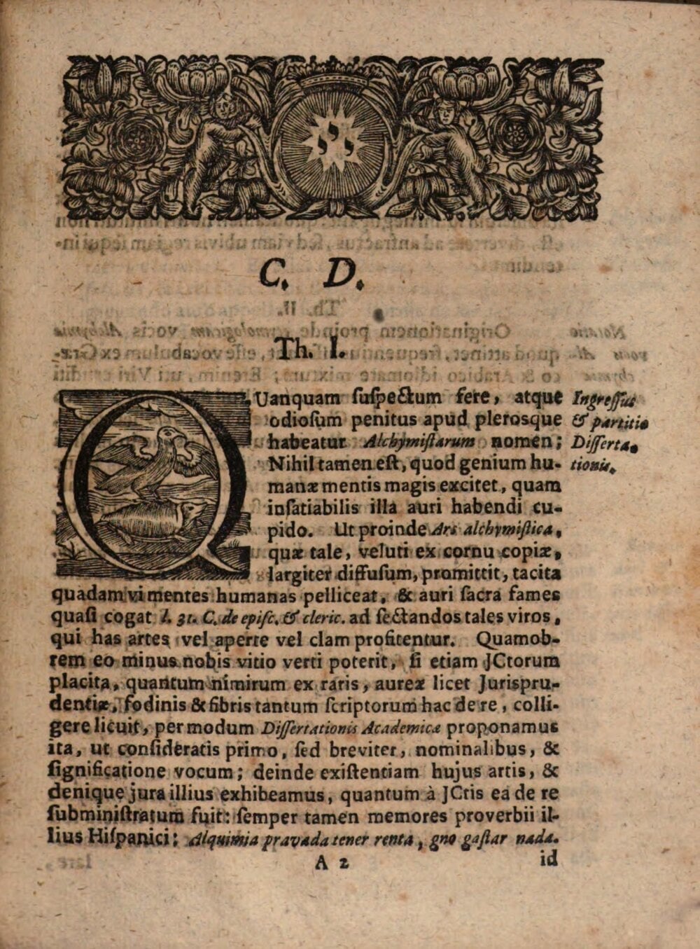 Juridical Dissertation on the Law of Alchemy