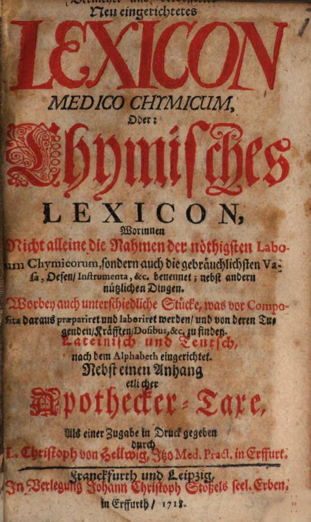 Expanded and Improved Medical-Chemical Lexicon