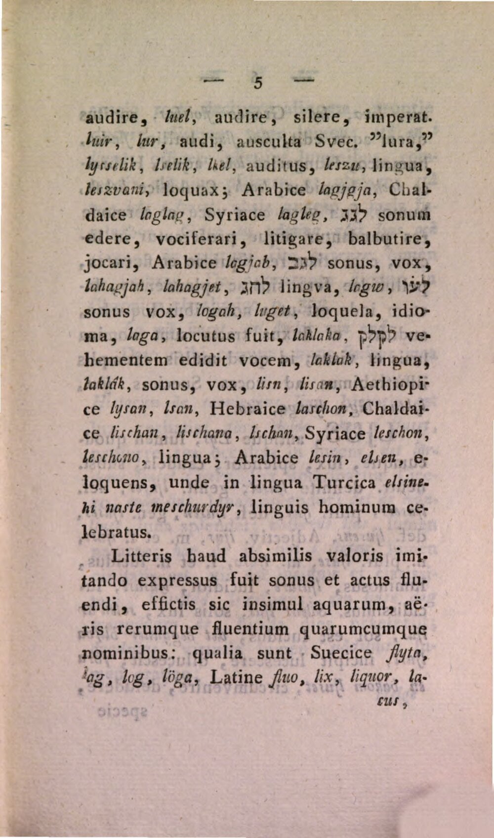 Inquiry into Names in the Swedo-Gothic Language
