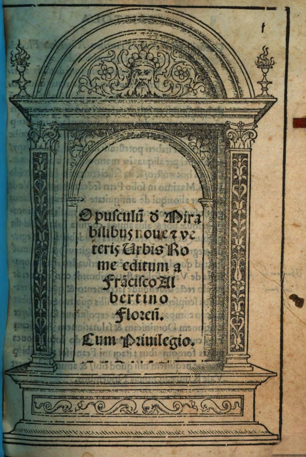 Little Work on the Wonders of the New and Old City of Rome