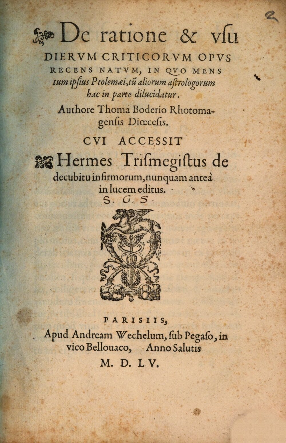 On the Method and Use of Critical Days