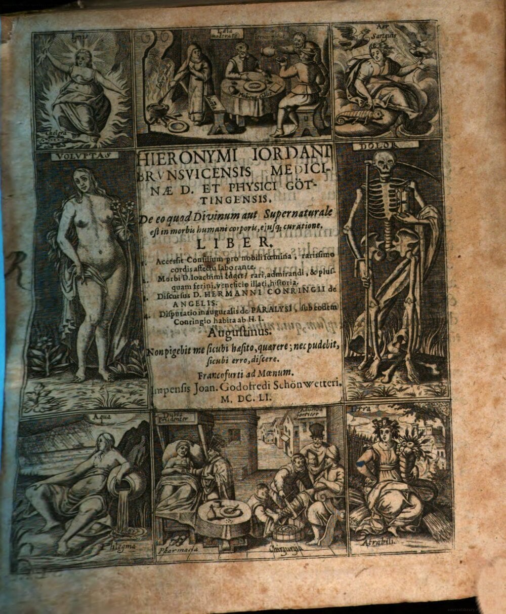 Book on the Divine or Supernatural in Diseases of the Human Body and Their Cure