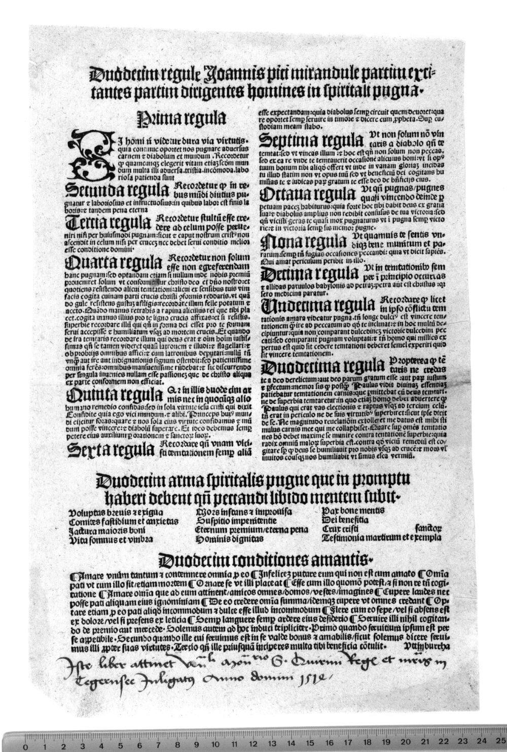 Twelve Rules for Spiritual Combat