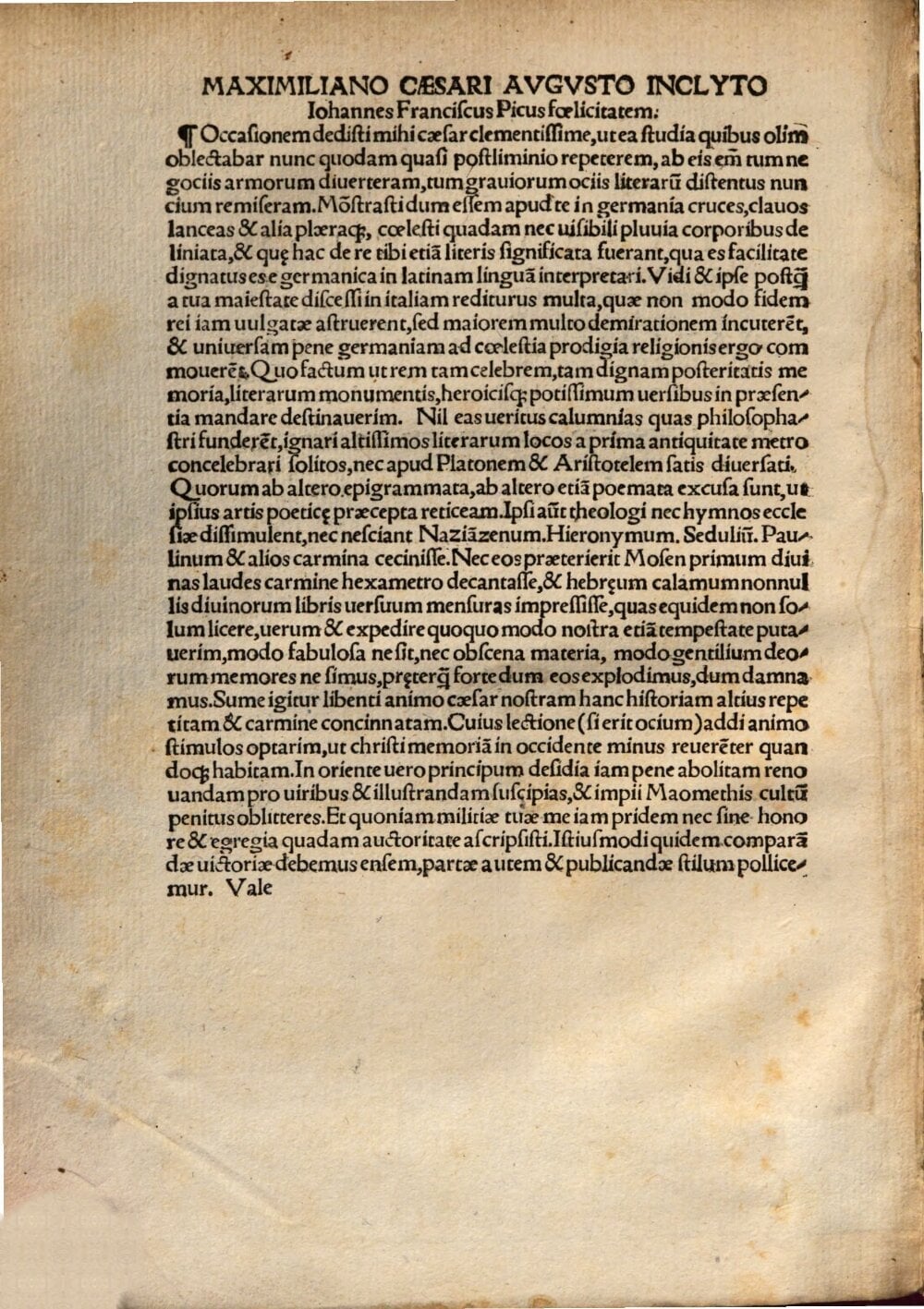 Poem on the Mysteries of the Lord's Cross Recently Fallen in Germany