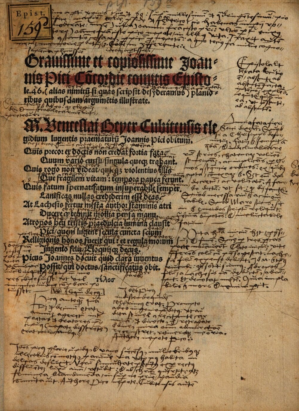 Most Weighty and Copious Letters