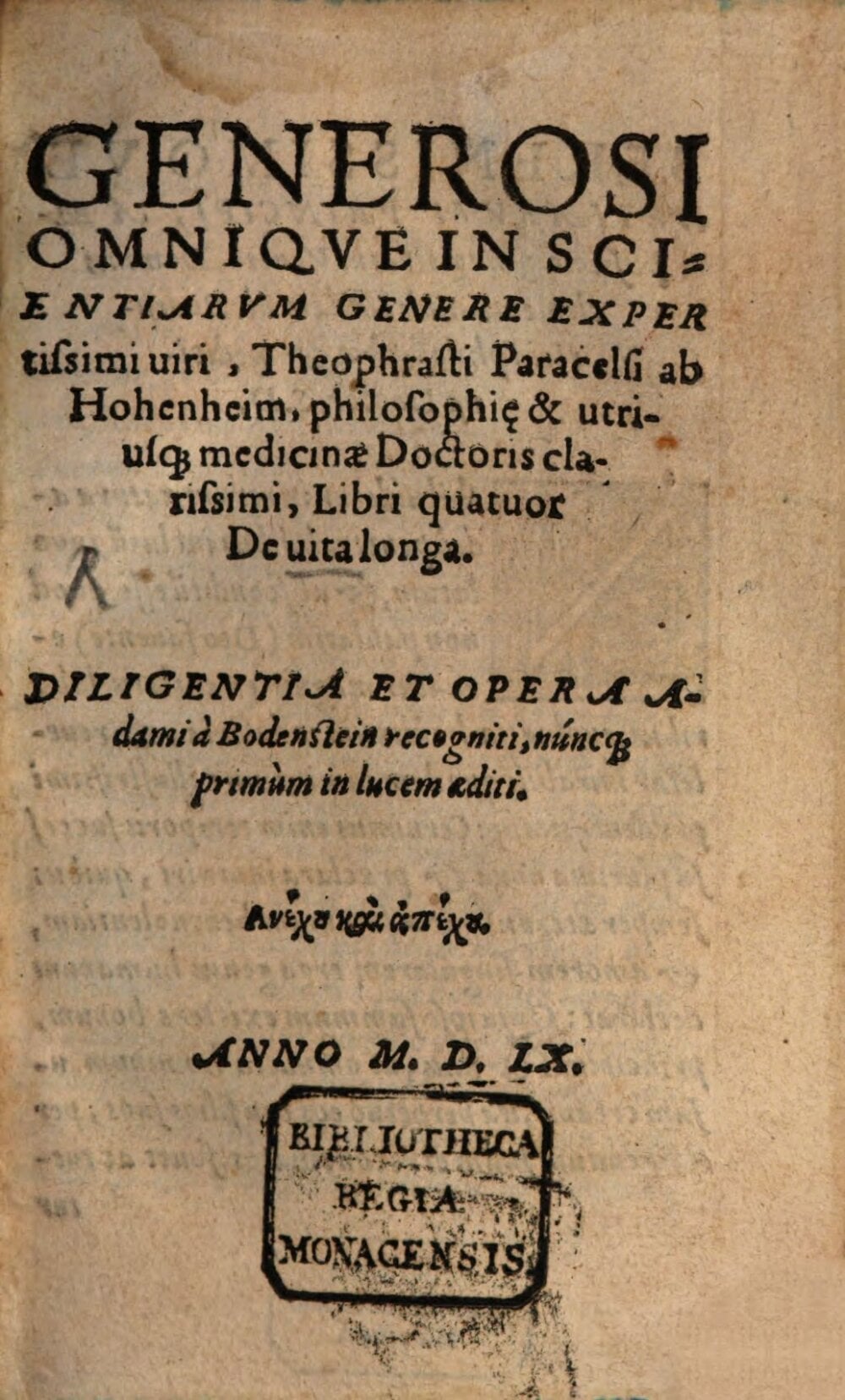 Four Books on Long Life