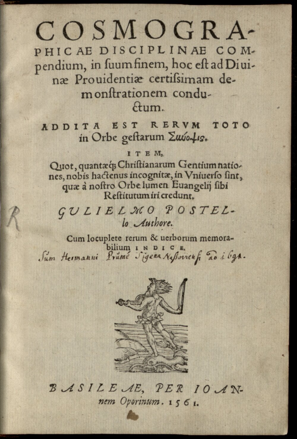 Compendium of Cosmographical Discipline