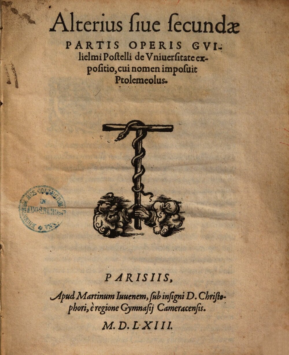 Exposition of the Second Part of the Work on the Universe (Ptolemeolus)