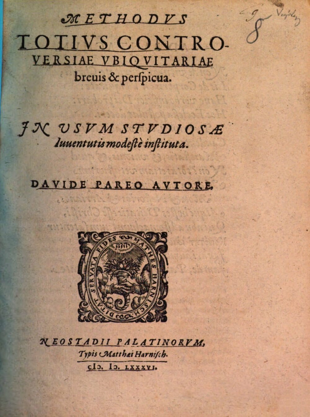 A Brief and Clear Method of the Entire Ubiquitarian Controversy