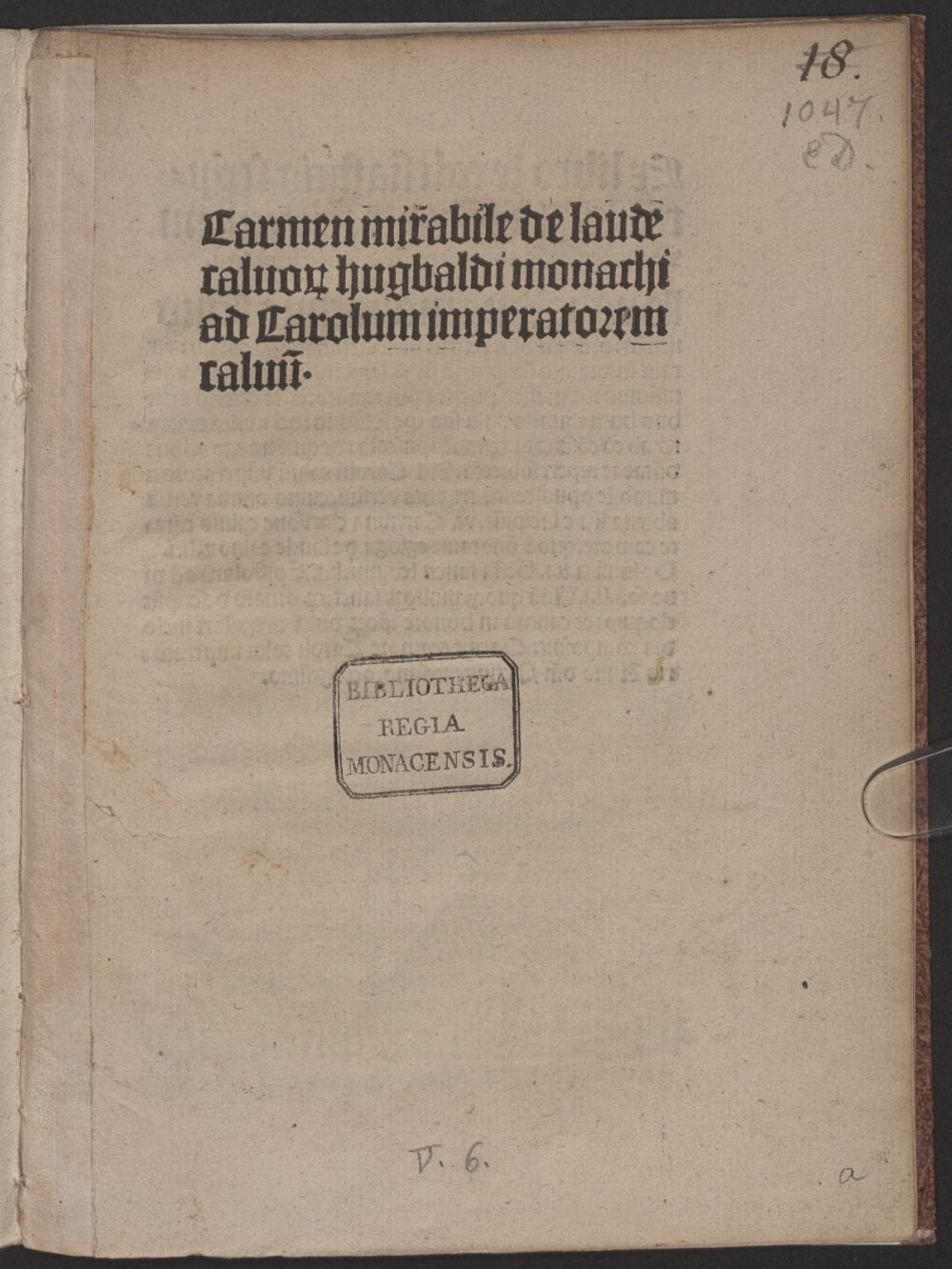 Eclogue in Praise of Bald Men