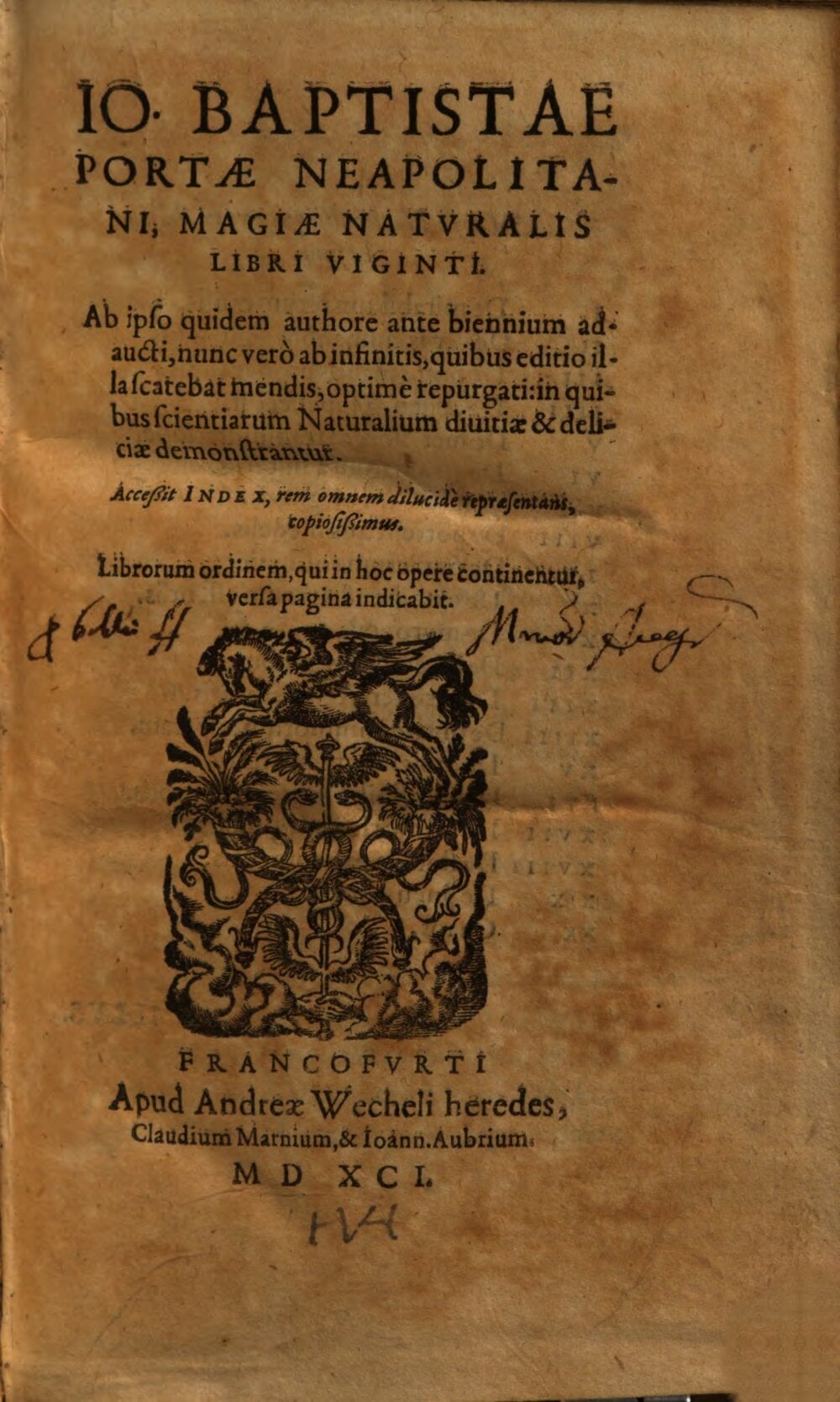 Twenty Books of Natural Magic