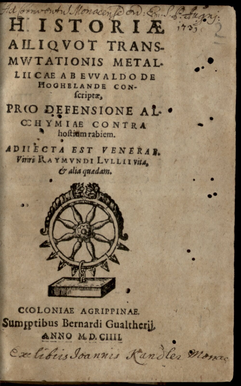 Several Historical Accounts of Metallic Transmutation