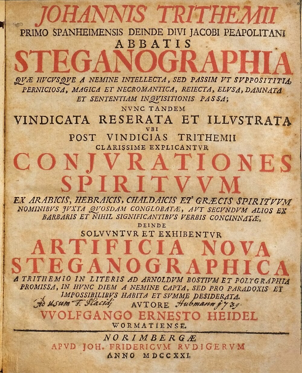 The Steganography of Johannes Trithemius Vindicated, Unlocked, and Explained