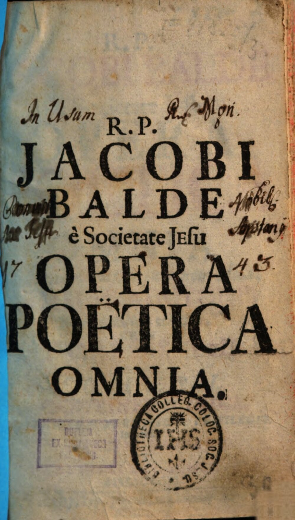 Complete Poetic Works, Volume 1