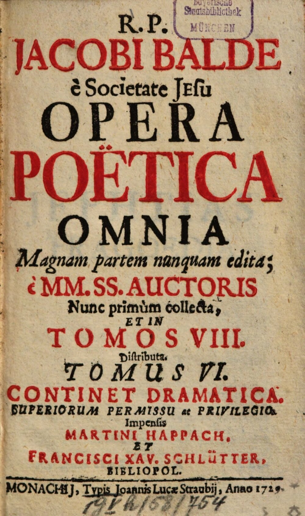 Complete Poetic Works, Volume 6: Dramatic Works