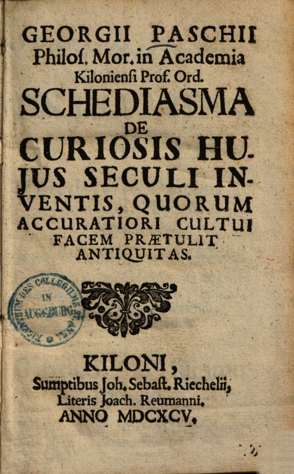 Essay on the Curious Inventions of This Century