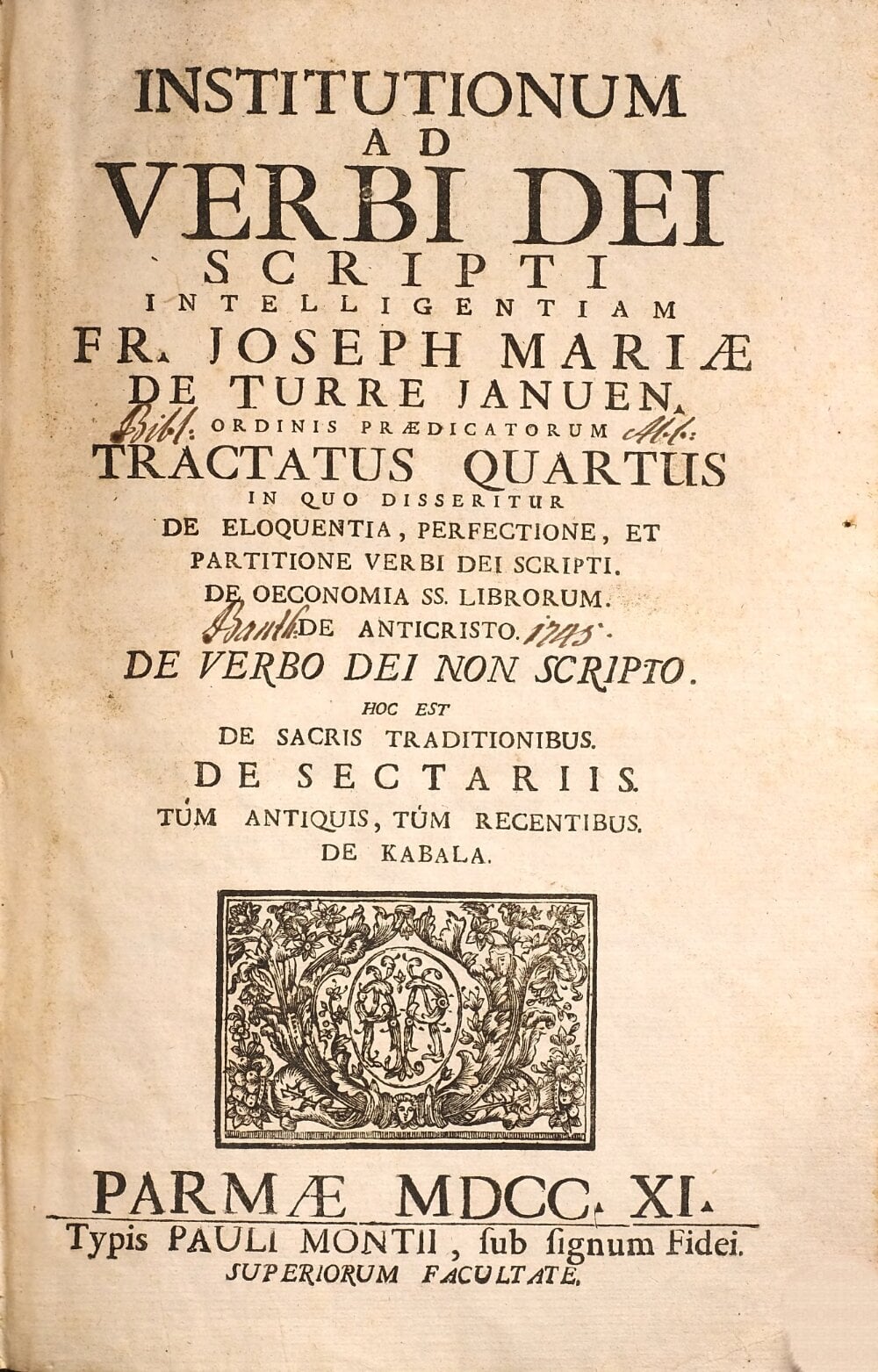 Instructions for the Understanding of the Written Word of God