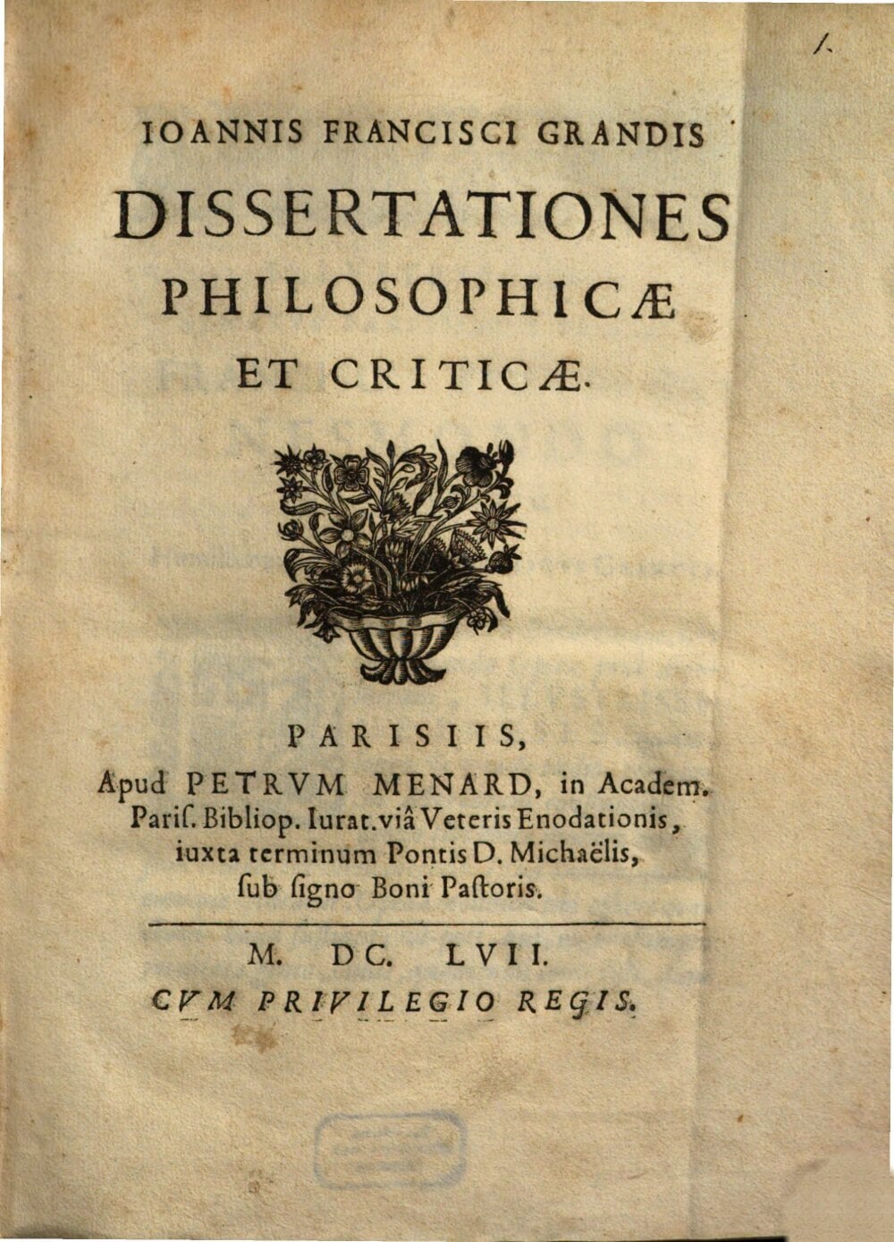Philosophical and Critical Dissertations
