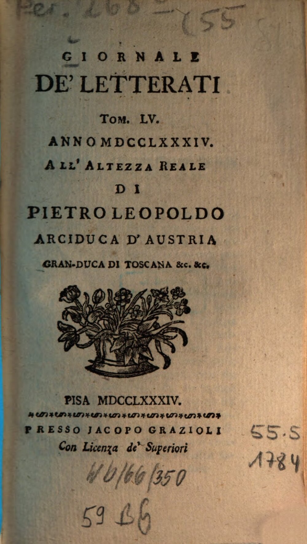 Journal of the Learned, Volume 55, 1784