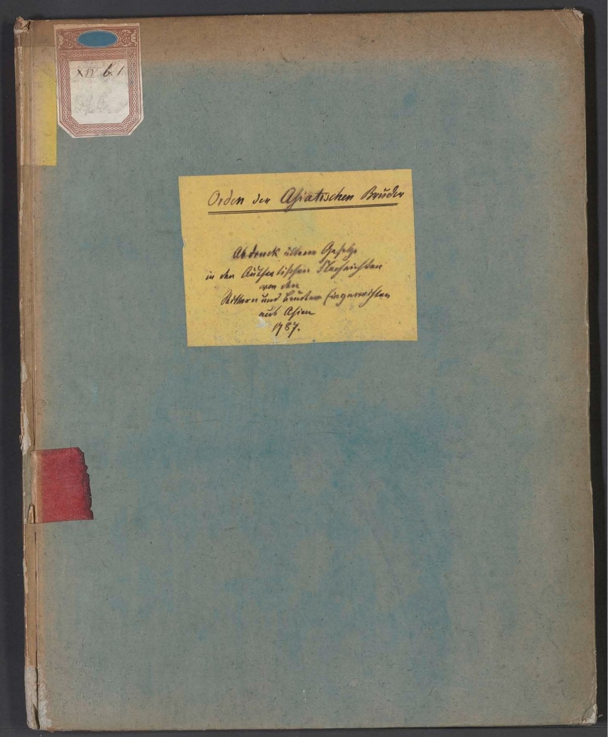 Authentic Account of the Knight and Brother Initiates from Asia