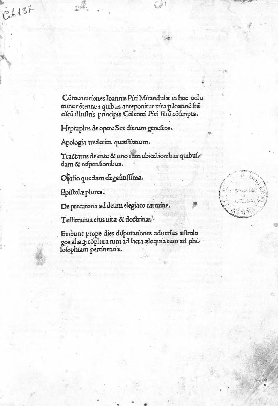 Opera Omnia (Basel, 1601 edition)