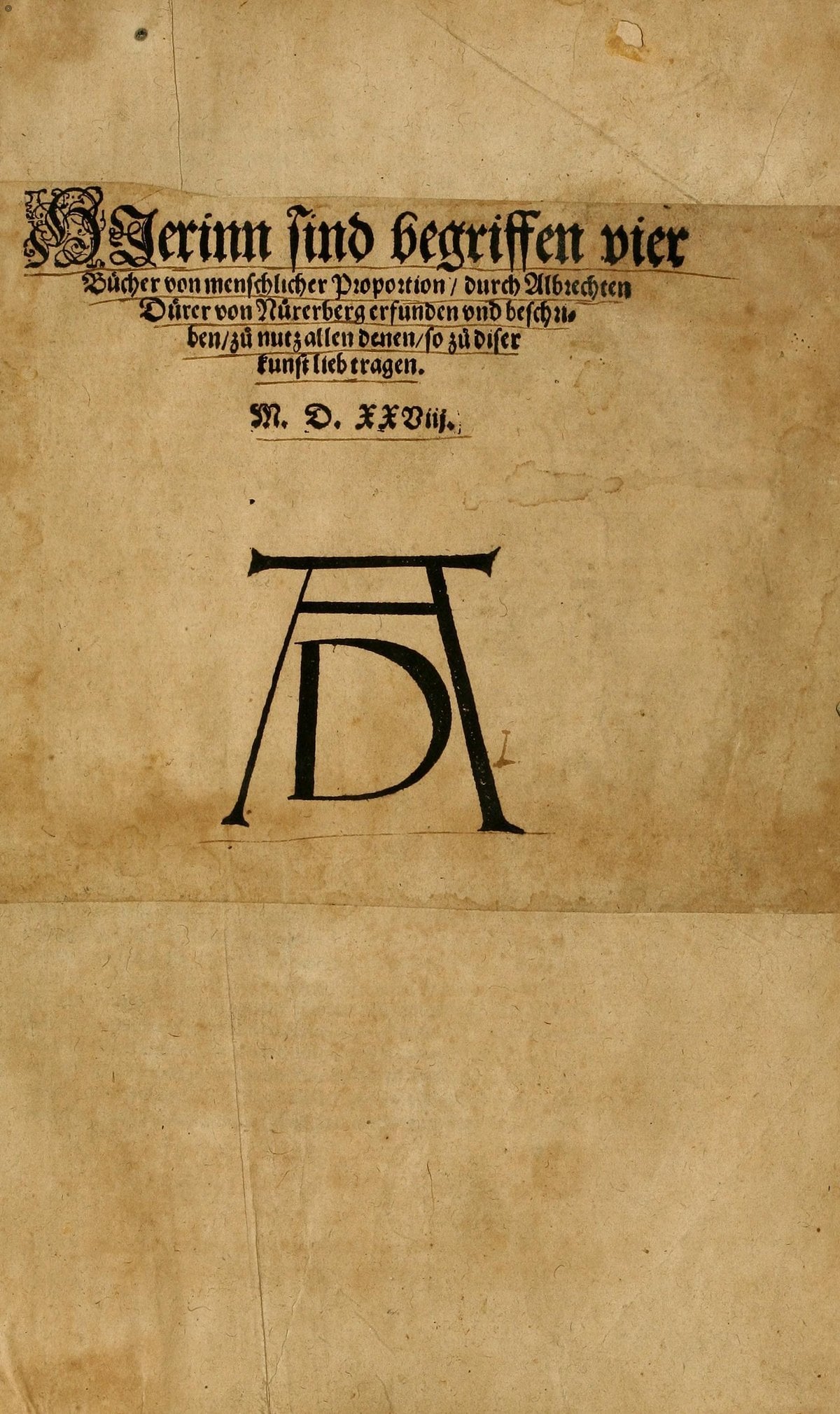 Four Books on Human Proportion