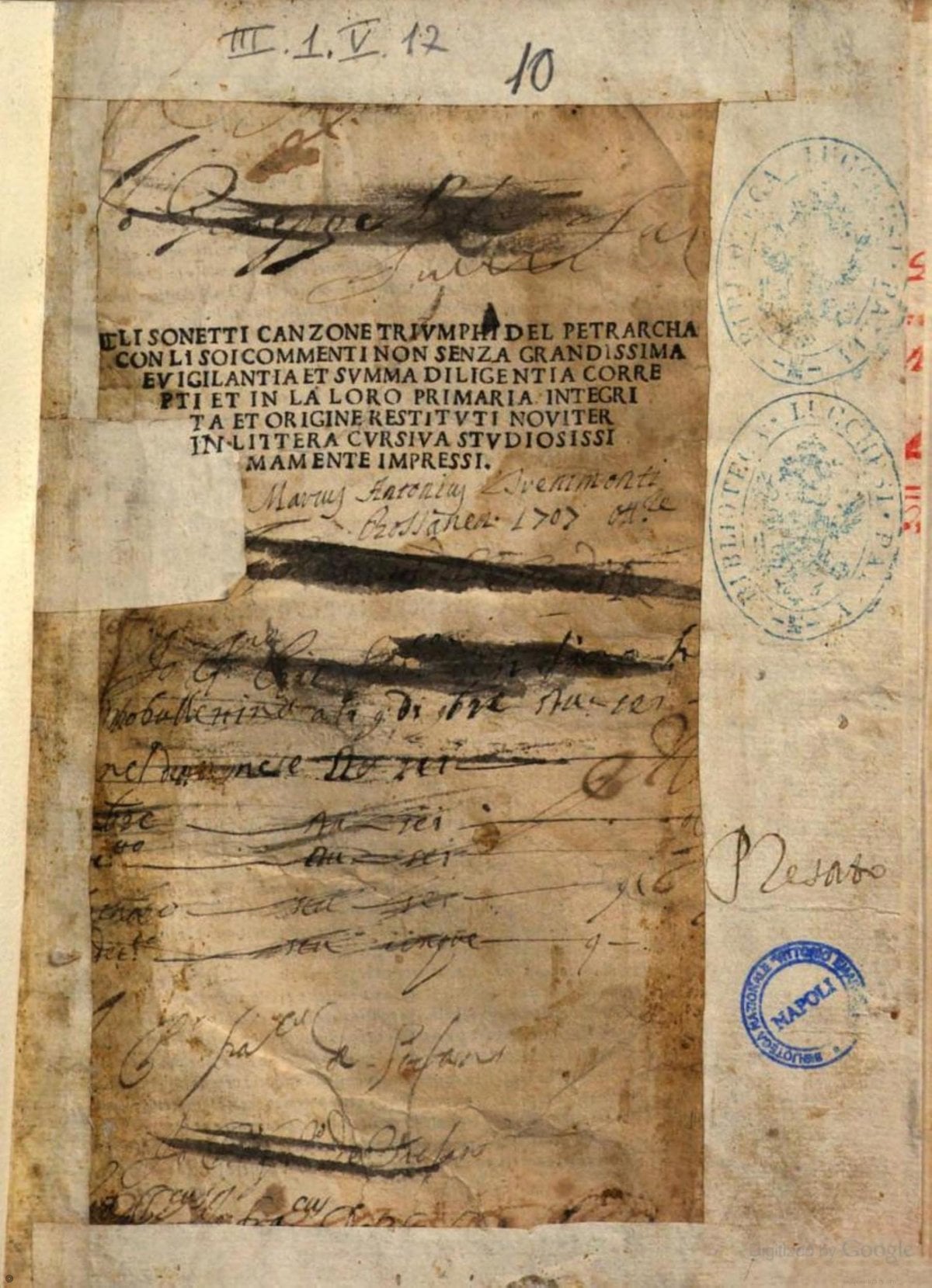 Sonnets, Songs, and Triumphs