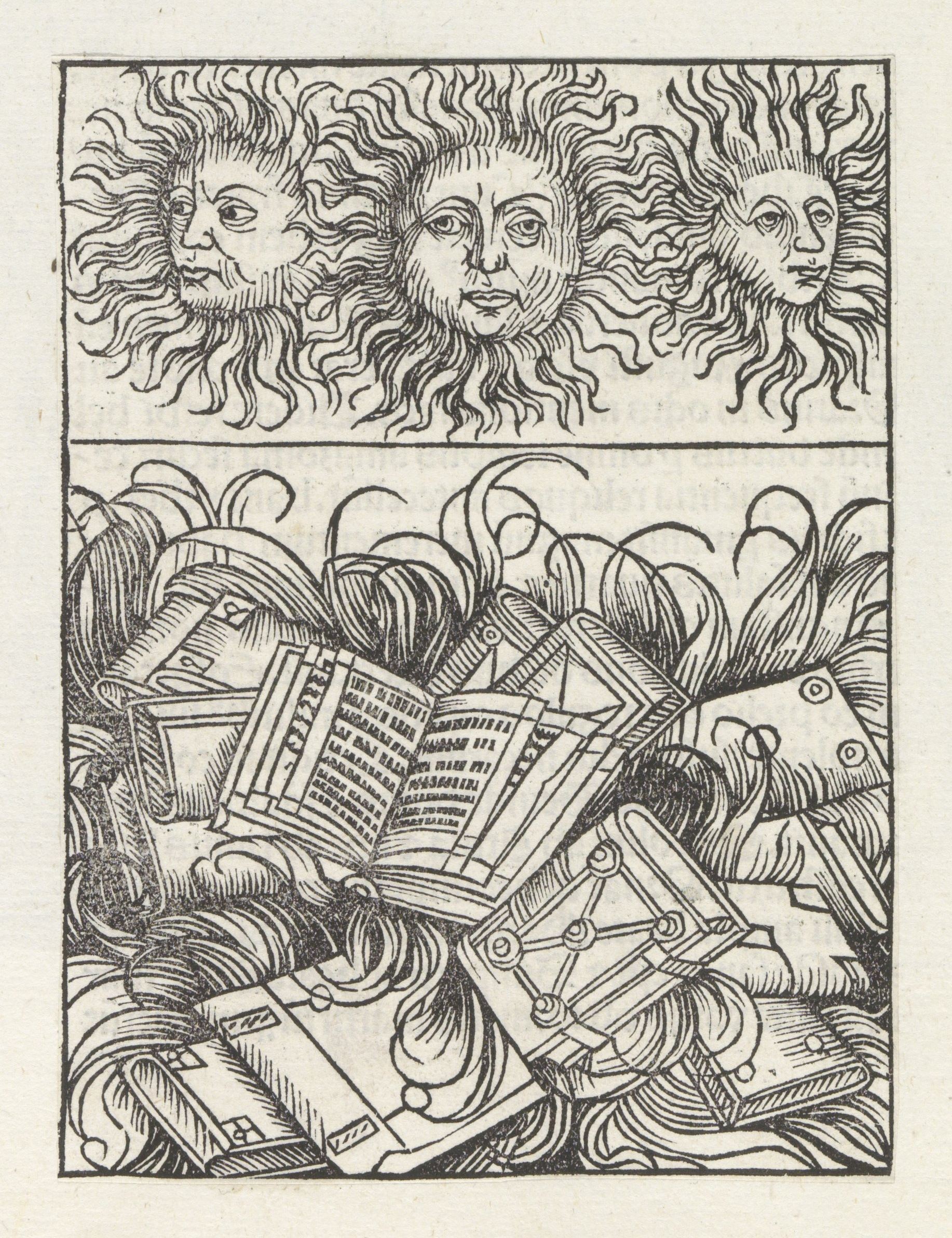 Book Burning from Liber Chronicarum