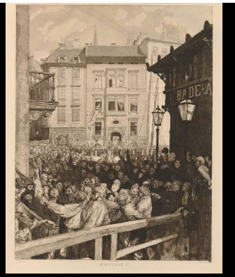 Max Klinger - Märztage I (March days I) (1883)