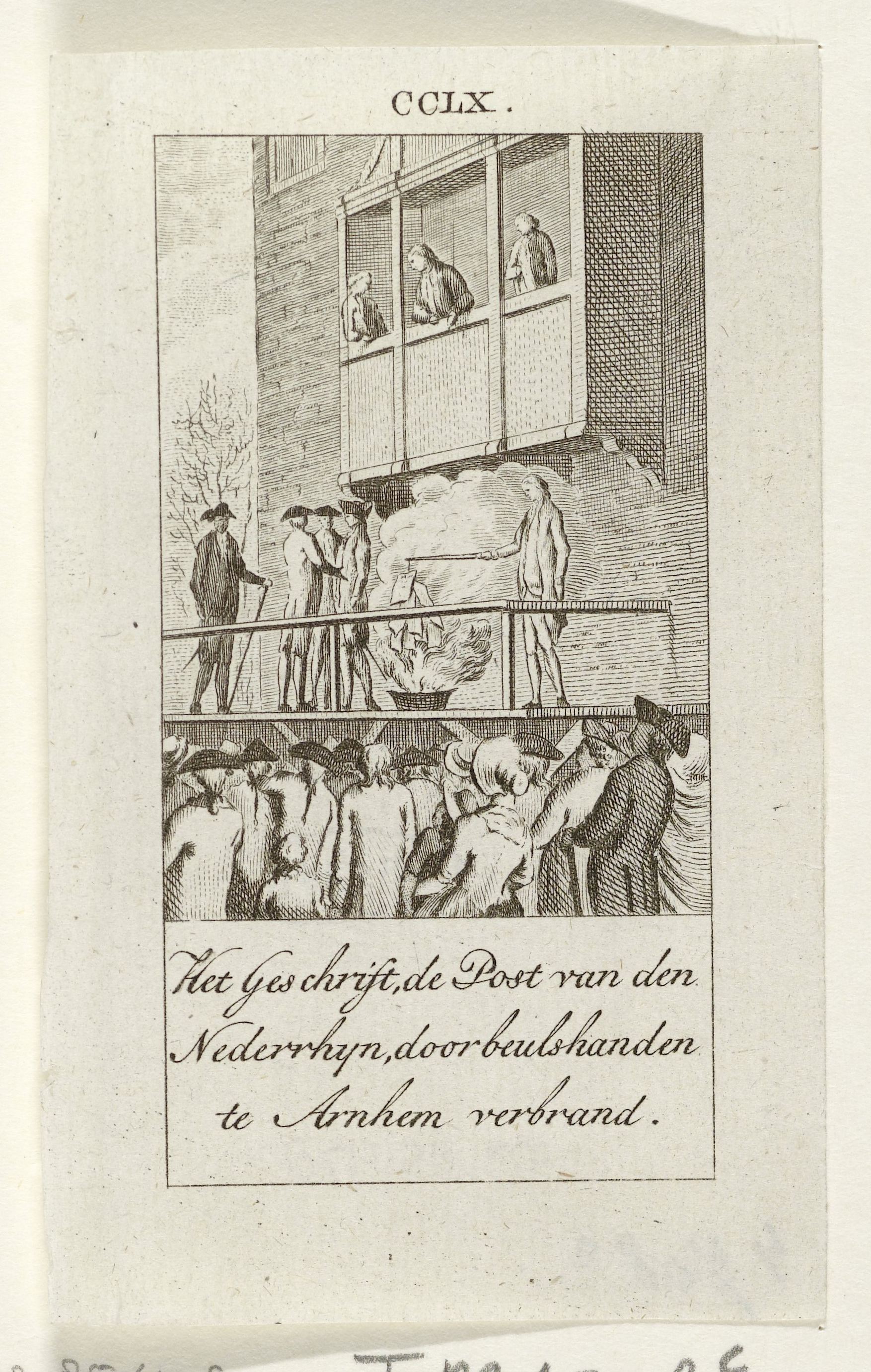 Burning of de Post van den Neder-Rhijn, 1786
