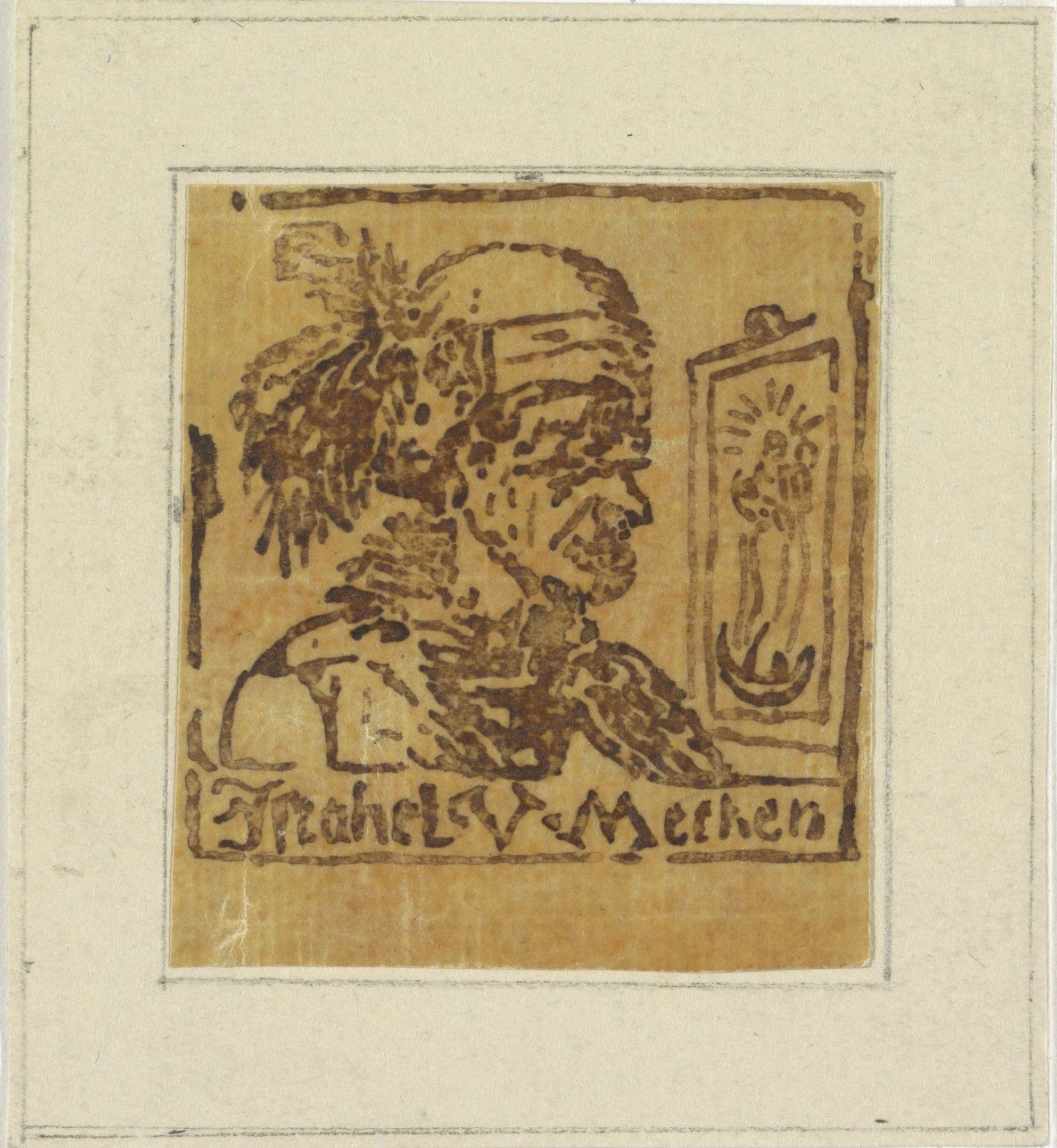 Portret van Israhel van Meckenem