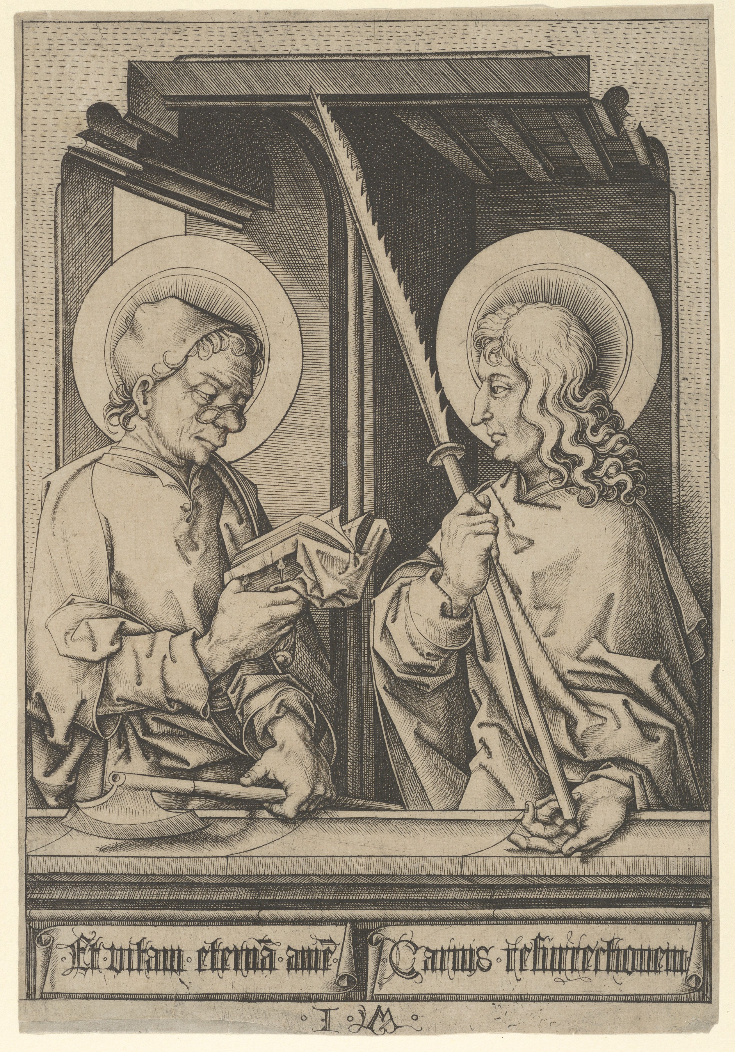 Saints Matthias and Judas Thaddaeus, from The Apostles