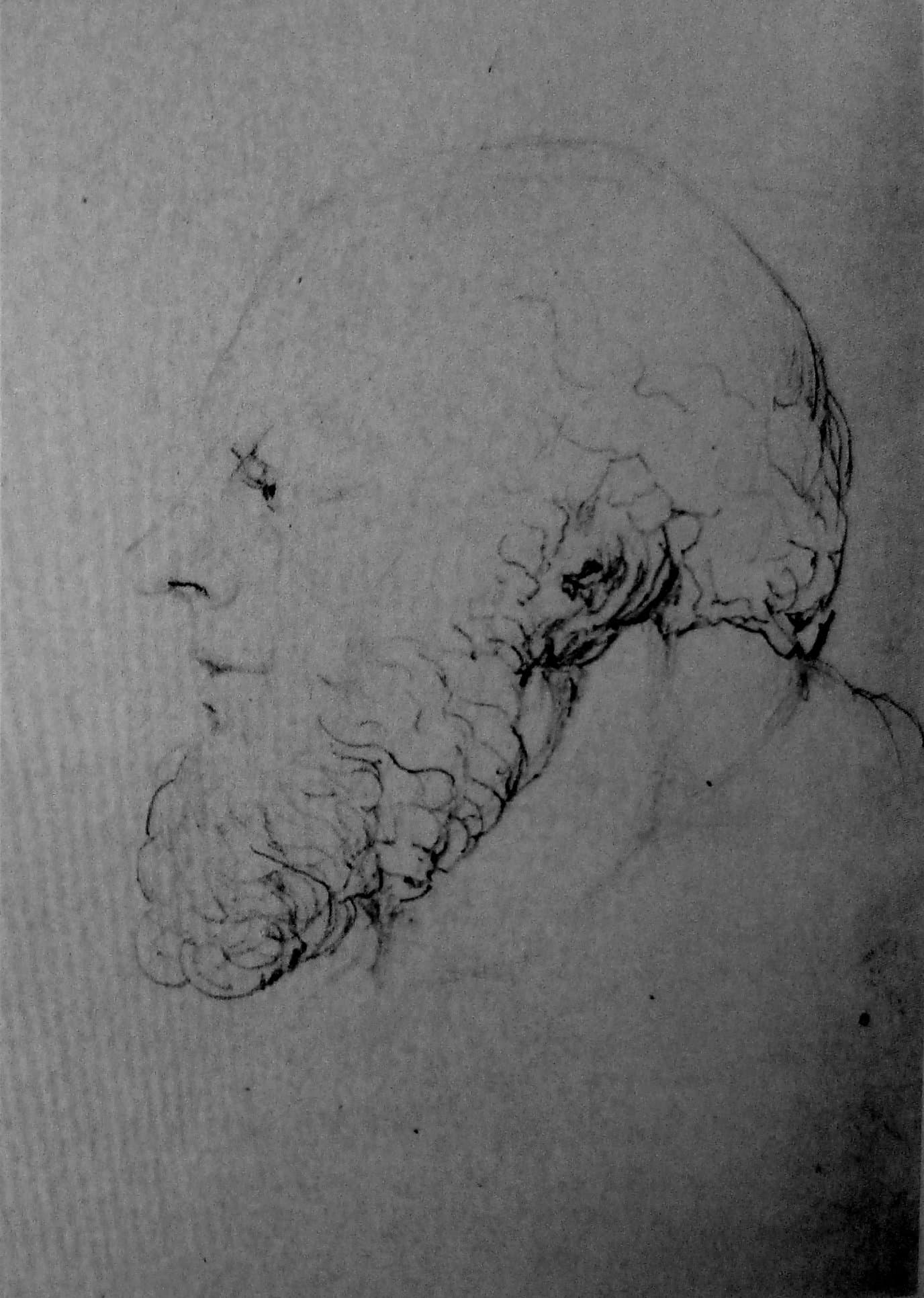 William Blake - Socrates, Butlin 714 c 1820 125x185mm - Yale Center for British Art