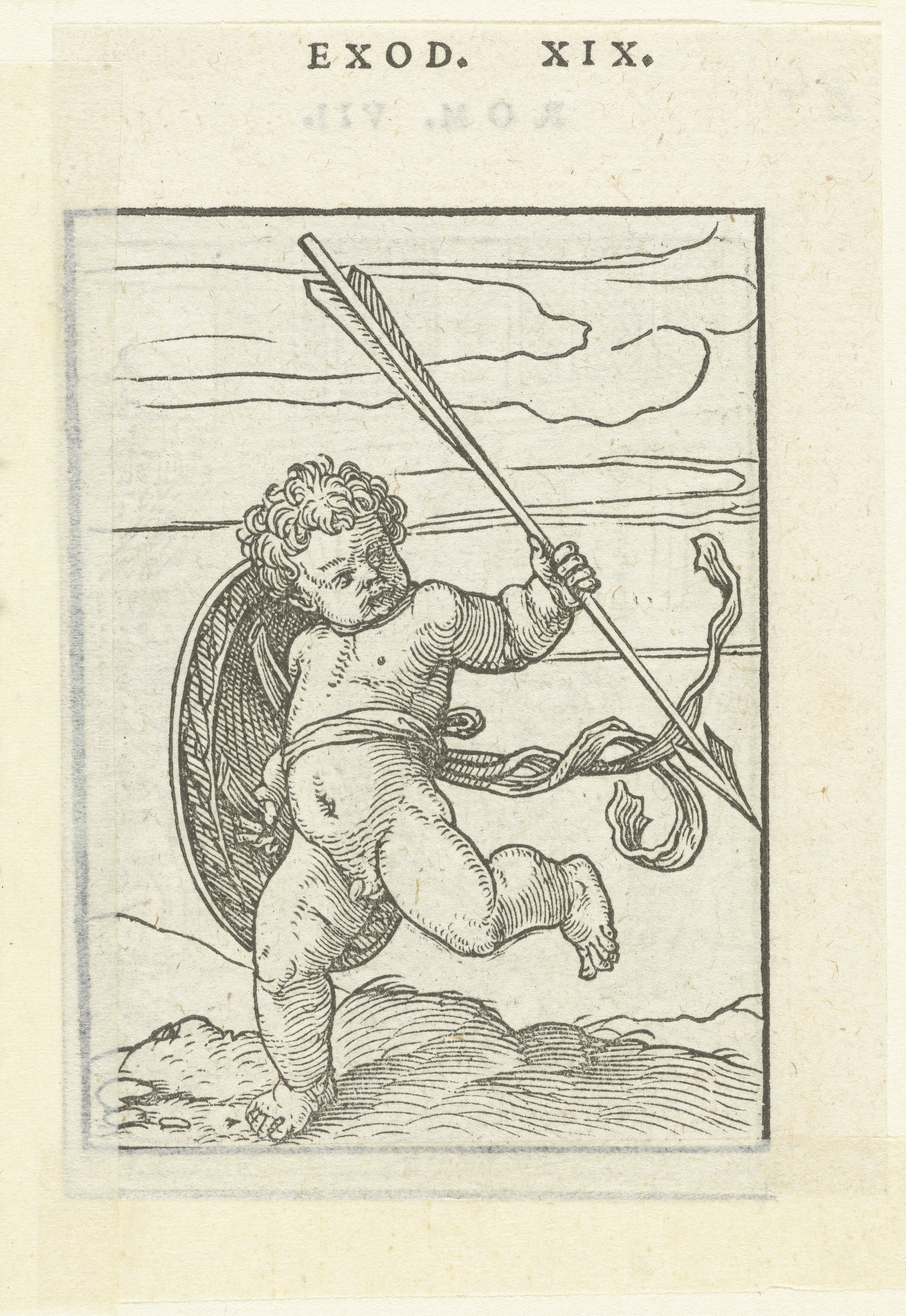 Child with Arrow and Shield