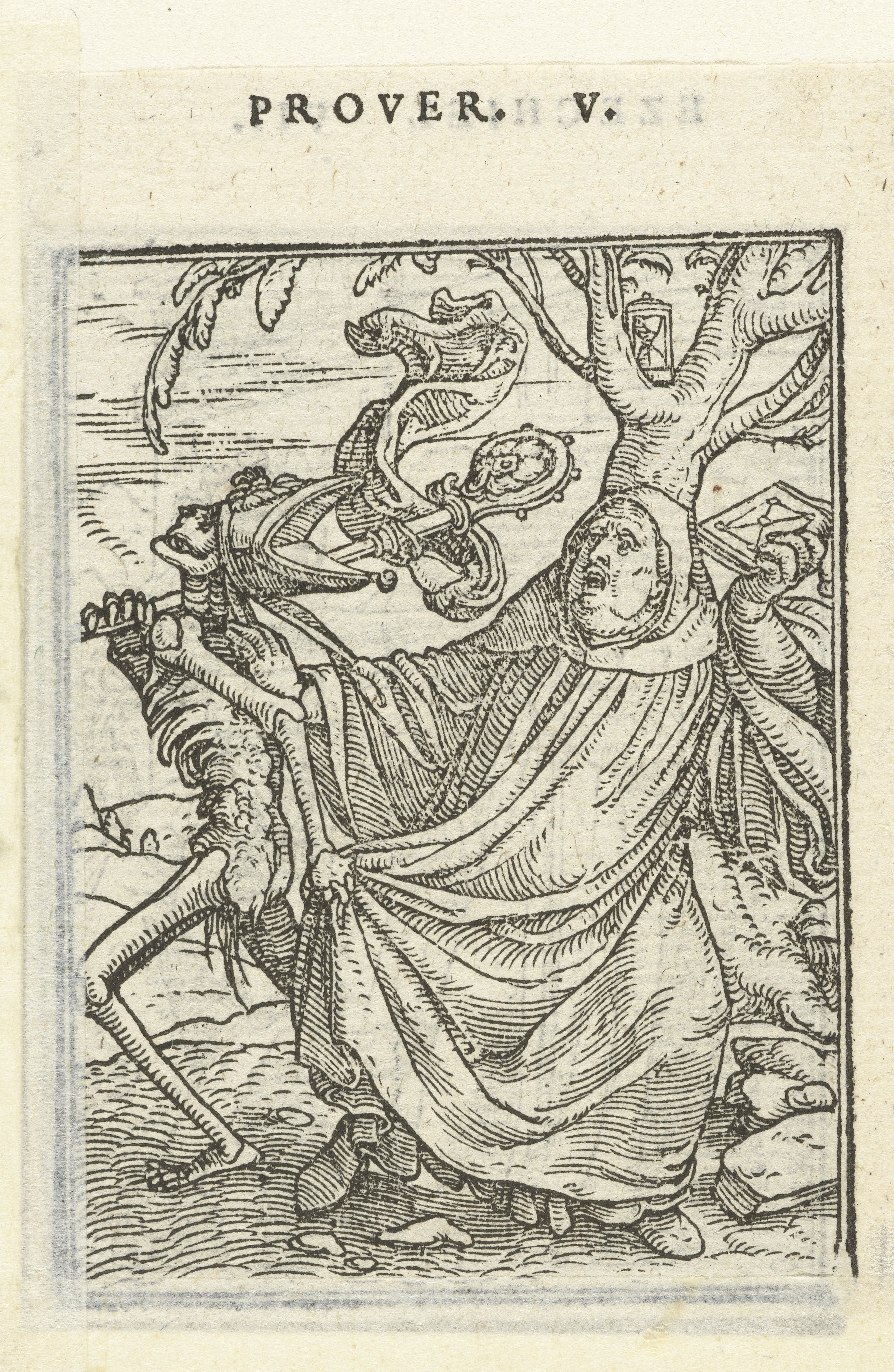 Abbot and Death as Bishop: Dance of Death